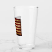 Vlag van de VS / Grunged vlag Glas (Links)