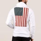 Vlag van de VS Hoodie (Achterkant)