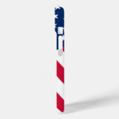Vlag van de VS iPhone Case American Patriotic (Achterkant / Links)