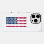 Vlag van de VS iPhone Hoesje (Achterkant horizontaal)