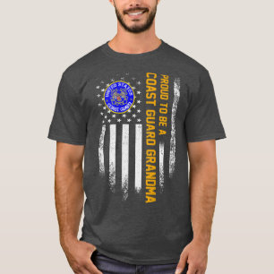 Vlag van de VS is een kustwacht T-shirt