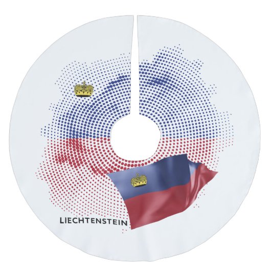 Vlag van de VS Kerstboom Rok (Voorkant)