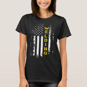 Vlag van de VS Lassen Amerikaanse Vlag Lasser Ges T-shirt
