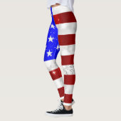 Vlag van de VS Leggings (Links)