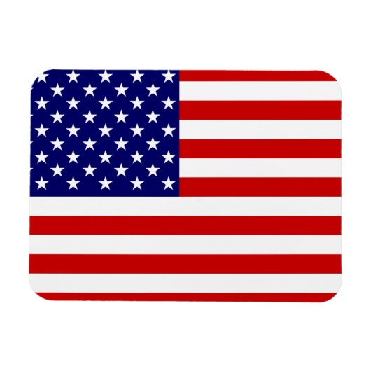 Vlag van de VS Magneet (Horizontaal)