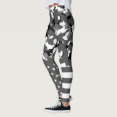 Vlag van de VS Militaire Arctische Camo Leggings (Links)