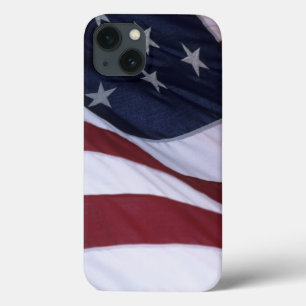 Vlag van de VS, North Carolina, Verenigde Staten iPhone 13 Hoesje