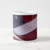 Vlag van de VS, North Carolina, VS Grote Koffiekop (Voorkant)