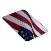 Vlag van de VS, North Carolina, VS Magneet (Rechterzijde)