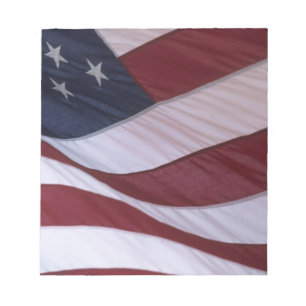 Vlag van de VS, North Carolina, VS Notitieblok