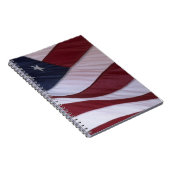 Vlag van de VS, North Carolina, VS Notitieboek (Rechterzijde)