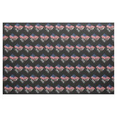 Vlag van de VS op Bald Eagle 4 juli Stof (Fat Quarter)