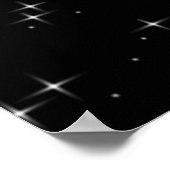 Vlag van de VS op het Poster van glimlachte lippen (Hoek)