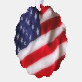 Vlag van de VS Ornament Kaart (Links)