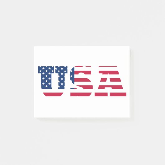 Vlag van de VS  Patriotisch Post-it® Notes (Voorkant)