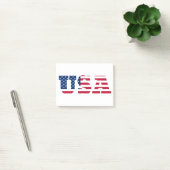 Vlag van de VS  Patriotisch Post-it® Notes (Kantoor)