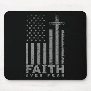 Vlag van de VS Patriottisch Amerikaans Geschenk Ge Muismat