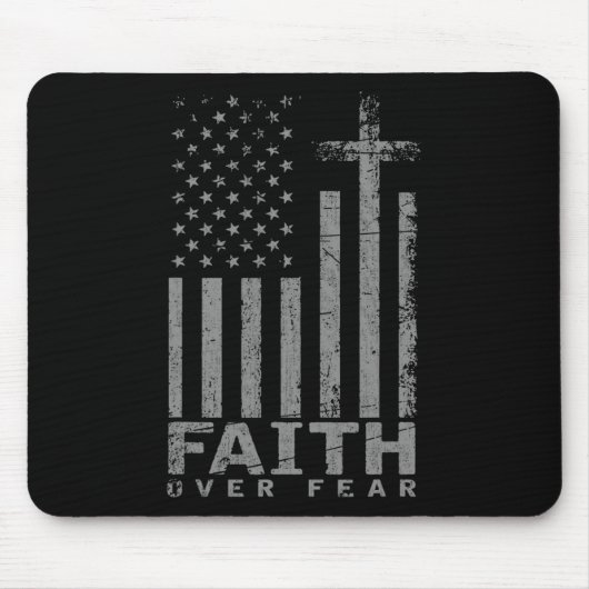 Vlag van de VS Patriottisch Amerikaans Geschenk Ge Muismat (Voorkant)