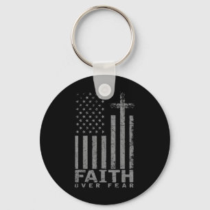 Vlag van de VS Patriottisch Amerikaans Geschenk Ge Sleutelhanger