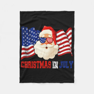 Vlag van de VS Patriottische Amerikaanse Harten St Fleece Deken