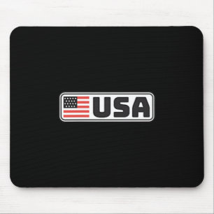 Vlag van de VS Patriottische Amerikanen Trots Desi Muismat