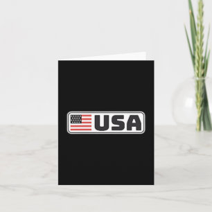 Vlag van de VS Patriottische Amerikanen Trots Vere Kaart