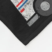 Vlag van de VS Patriottische Postbode Postbezorger Fleece Deken (Hoek)