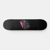 Vlag van de VS Persoonlijk Skateboard (Horizontaal)