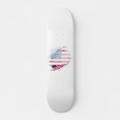 Vlag van de VS Persoonlijk Skateboard (Voorkant)