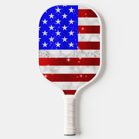 Vlag van de VS Pickleball Paddle (Voorkant)