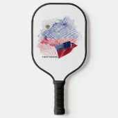 Vlag van de VS Pickleball Paddle (Voorkant)