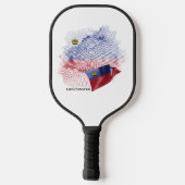 Vlag van de VS Pickleball Paddle (Achterkant)