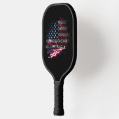 Vlag van de VS Pickleball Paddle (Links)