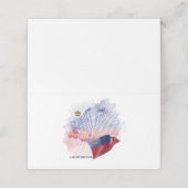 Vlag van de VS Plaatskaartje (Buitenkant ongevouwen)