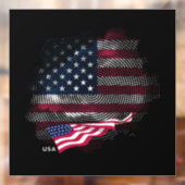 Vlag van de VS Raamsticker (Vel 2)