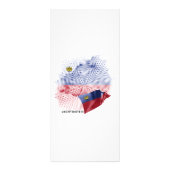 Vlag van de VS Reclamekaart (Achterkant)