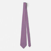 Vlag van de VS Rood, Wit, en Blauwe Pinstripe Stre Stropdas (Voorkant)