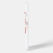 Vlag van de VS Schedel Baard | Gedistingeerd Patri Case-Mate iPhone Case (Achterkant / Links)