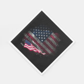 Vlag van de VS Servet (Hoek)