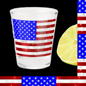 Vlag van de VS Shot Glas