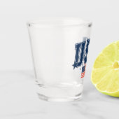Vlag van de VS Shot Glas (Links)