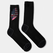 Vlag van de VS Sokken (Rechts)
