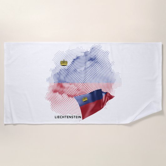 Vlag van de VS Strandlaken (Voorkant)