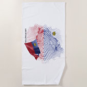Vlag van de VS Strandlaken (Voorkant)