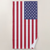 Vlag van de VS Strandlaken (Voorkant)