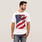 Vlag van de VS T-shirt (Voorkant volledig)