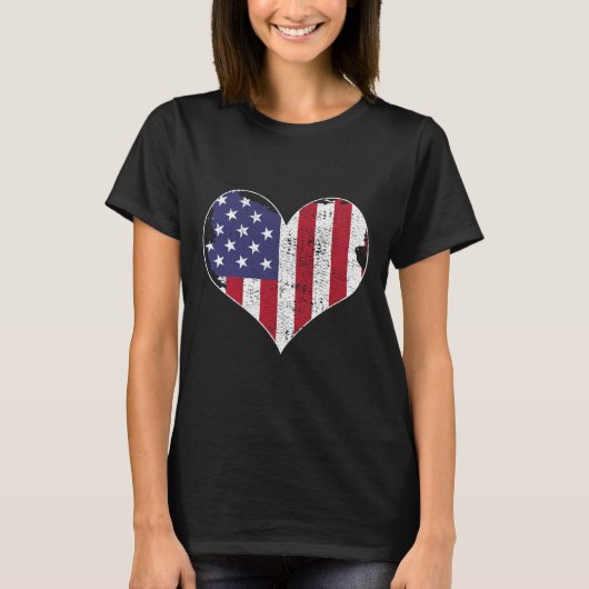 Vlag van de VS T-shirt (Voorkant)