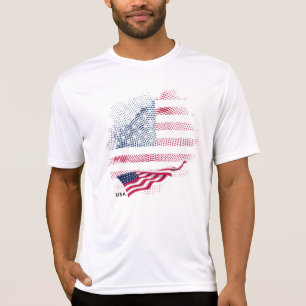 Vlag van de VS T-shirt
