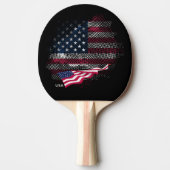 Vlag van de VS Tafeltennisbatje (Voorkant)