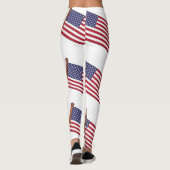 Vlag van de VS Thunder_Cove Leggings (Achterkant)